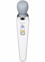 Беспроводной ударный массажер Smart Wireless Handy Massager ST-806 для всего тела и мышц, Аккумуляторный вибромассажер MS-2022 для шеи плечей Белый