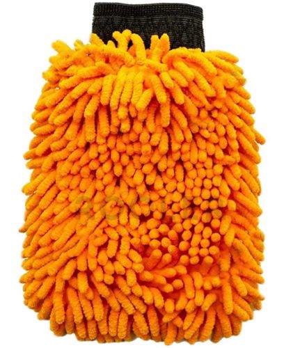 Двостороння рукавичка рукавичка Microfibre Super Mitt SB-8605 для миття машини і прибирання пилу, Униврсальная рукавиця з мікрофібри для чищення авто