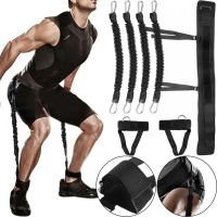 Трубчастий тренажер опору Vertical High Jump Trainer FI-3024 для тренування вертикальних стрибків еспандер для ніг і присідань для фітнесу