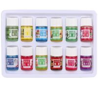 Набор водорастворимых эфирных масел Essential Oil EOS-012 12шт с различными ароматами для диффузора, Эфирное аромамасло по 3мл для ароматизаторов