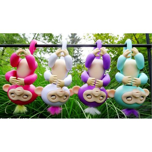 Інтерактивна Ручна Мавпочка Fingerlings Monkey, Новинка Ручна Мавпа Baby Monkey