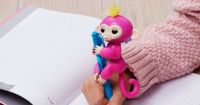 Інтерактивна Ручна Мавпочка Fingerlings Monkey, Новинка Ручна Мавпа Baby Monkey