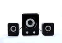 USB колонки для ПК комп'ютера 2.1 Omega KTM44981 з регулюванням Mk-3 Black