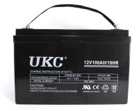 Универсальный гелевый аккумулятор GEL UKC 6-CNF-100 12V 100Ah (Аккумуляторная батарея 12В 100Ач)