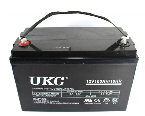 Универсальный гелевый аккумулятор GEL UKC 6-CNF-100 12V 100Ah (Аккумуляторная батарея 12В 100Ач)