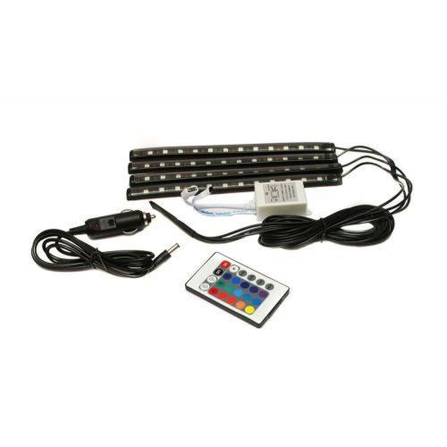 Універсальна Автомобільна RGB led підсвічування LED AMBIENT HR-01678, RGB підсвічування для авто, вологозахисна