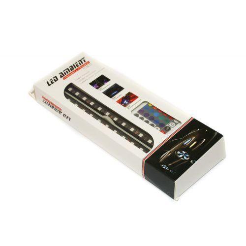 Універсальна Автомобільна RGB led підсвічування LED AMBIENT HR-01678, RGB підсвічування для авто, вологозахисна