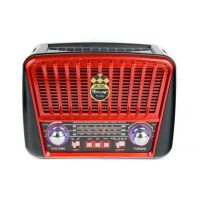Портативний радіо приймач-MP3 колонка Golon RX-456s Solar з сонячною панеллю