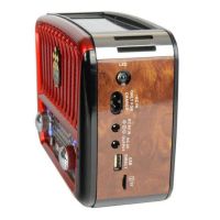Портативний радіо приймач-MP3 колонка Golon RX-456s Solar з сонячною панеллю