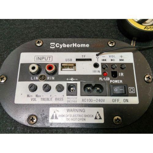 Колонка в автомобільний активний сабвуфер 1008bt 1800W Subwoofer c bluetooth і пультом 12/24/220v