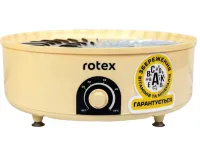 Електрична сушарка ROTEX RD660-Y на 5 відсіків для сушіння овочів і фруктів з терморегулятором 520W, електросушарка дегідратор 20л для продуктів