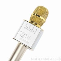 Беспроводной микрофон для караоке Tuxun Q9 Black, Pink, Gold с чехлом
