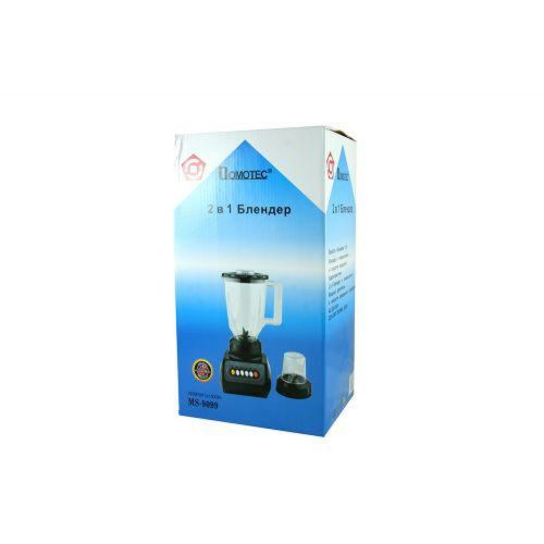Стаціонарний блендер Domotec MS-9099 250W з кавомолкою, подрібнювач