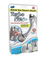Гнучка насадка для крана Turbo Flex 360 аератор для економії води на кран экономитель, гнучкий шланг водозберігач