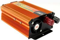 Автомобільний інвертор UKC SSK 24V-220V 500W авто перетворювач напруги струму від прикурювача та акумулятора, зарядний із захистом від перегріву