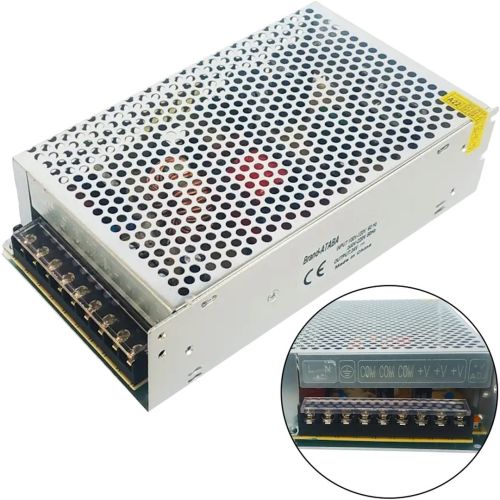 Універсальний блок живлення адаптер Ataba 24V 20A 480W s-480-24 Metall для SMD світлодіодних стрічок моніторів в металевому корпусі на 20 A