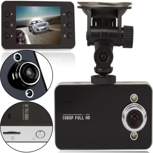 Автомобільний відеореєстратор DVR K6000 Full HD Vehicle Blackbox DVR 1080P, DVR 6000 FullHD, авторегістратор екран 2,4 дюйма в салон машини чорний