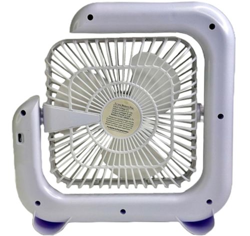 Настільний акумуляторний вентилятор Colorful Desktop Fan WY-308 з RGB підсвічуванням, Бездротовий G-подібний охолоджувач повітря нічник від USB