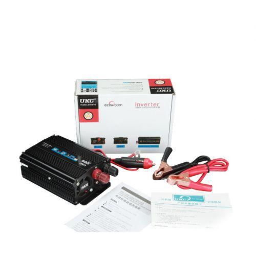 Преобразователь напряжения инвертор 12-220V UKC AC/DC 300W SSK инвертор в коробке