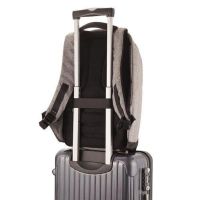 Рюкзак протикрадій Bobby XD Design Grey USB з роз'ємом usb для зарядки travel bag 9009