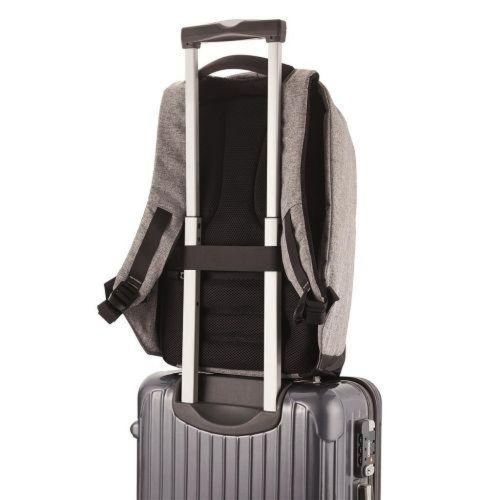 Рюкзак протикрадій Bobby XD Design Grey USB з роз'ємом usb для зарядки travel bag 9009