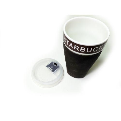 Чашка керамічна кружка Starbucks Py 023 Brown