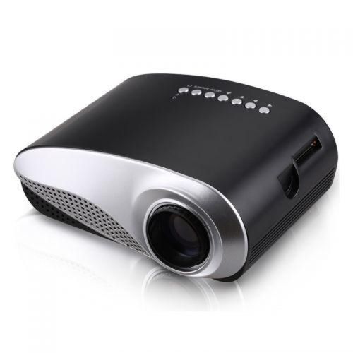 Проектор портативний мультимедійний з динаміком Led Projector Rd-802 Black