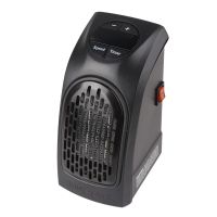 Термовентилятор Rovus Handy Heater 400W Чорний, електричний тепловентилятор, дуйка, обігрівач