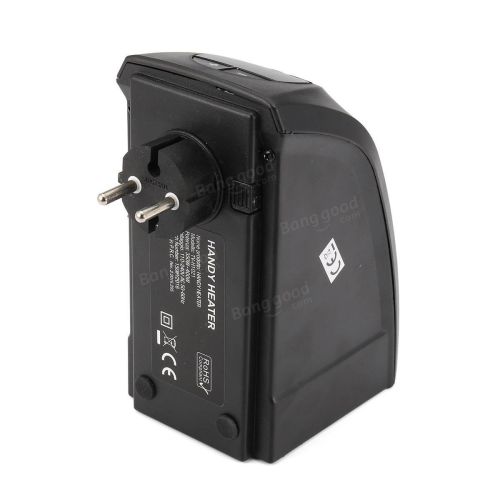 Термовентилятор Rovus Handy Heater 400W Чорний, електричний тепловентилятор, дуйка, обігрівач