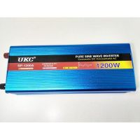 Перетворювач з чистою синусоїдою AC / DC 12V 1200W авто інвертор