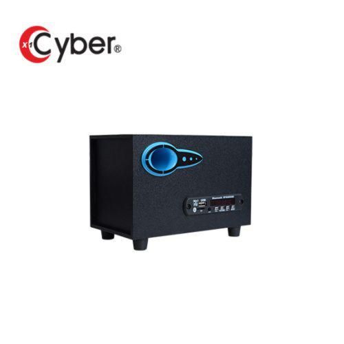 USB колонки для ПК комп'ютерні колонки 2.1 MP3 Bluetooth Cyber AN-2533 Blue, Red