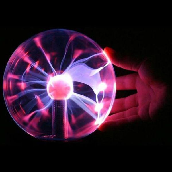 Плазмовий куля нічник світильник Plasma Light Magic Flash Ball 5"