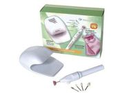 Набір для манікюру Nails Decorator M-809 фрезер, насадки і лампа для сушіння
