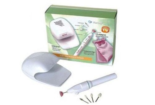 Набір для манікюру Nails Decorator M-809 фрезер, насадки і лампа для сушіння