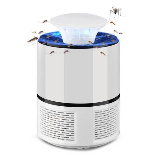 Електрична лампа приманка для комах Nova Mosquito Killer Lamp NV-818 5 Вт, USB Електрична пастка знищувач комарів і мошок