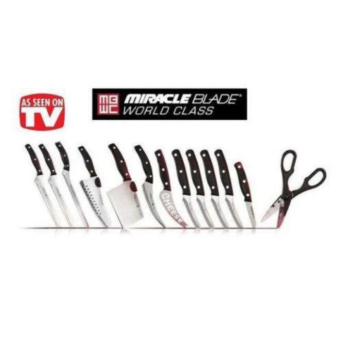 Набор ножей Miracle Blade World Series 13 в 1, Набор ножей мирового класса Миракл Блейд