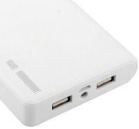Универсальное зарядное POWER BANK 20000-1 mAh 2 usb порта портативное зарядное устройство