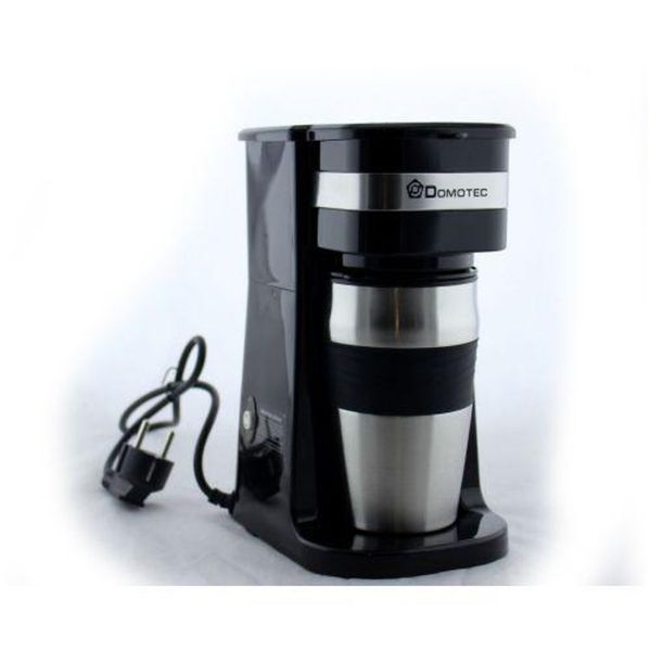 Крапельна кавоварка DOMOTEC MS-0709 з металевим горнятком