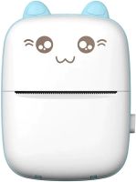 Міні термопринтер Jetix Mini Printer портативний кишеньковий дитячий принтер для смартфона з Bluetooth для друку без чорнила від 3 років Android IOS