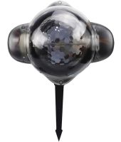 Вуличний лазерний LED проектор Christmas Snowfall Projector WL-808 снігопад з пультом, Світлодіодний Новорічний дискошар, Новорічна Вулична підсвітка 