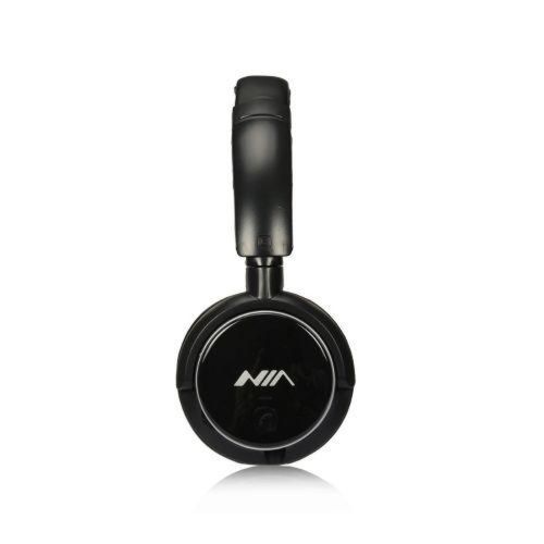 Бездротові Bluetooth навушники nia Q1 microSD Black