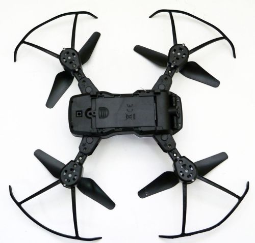 Квадрокоптер на радіокеруванні Lurker GD885HW C WiFi камерою Дитячий дрон з вай фай камерою, Коптер літаючий HJHRC HJ28 з підсвічуванням на акумулятор