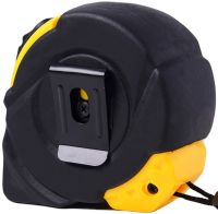 Будівельна вимірювальна рулетка Tape measure Best-65 5м х 16мм з автостопом і зачепом, Рулетка TP - 2401 для вимірювань з нейлоновим покриттям Жовта