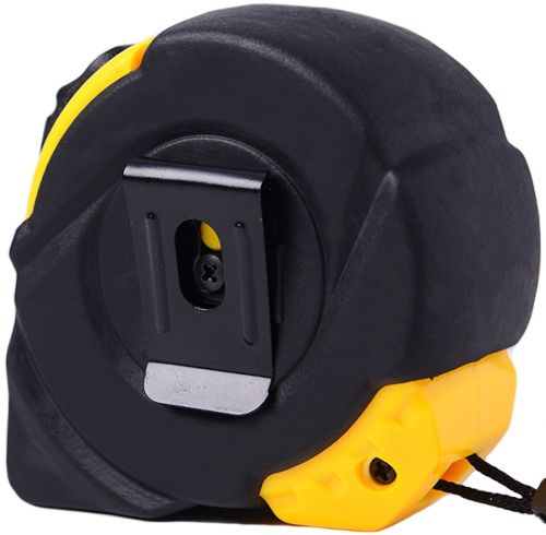 Будівельна вимірювальна рулетка Tape measure Best-65 5м х 16мм з автостопом і зачепом, Рулетка TP - 2401 для вимірювань з нейлоновим покриттям Жовта