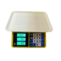Торговые электронные весы до 40 кг Domotec MS-266 Пластик 40кг