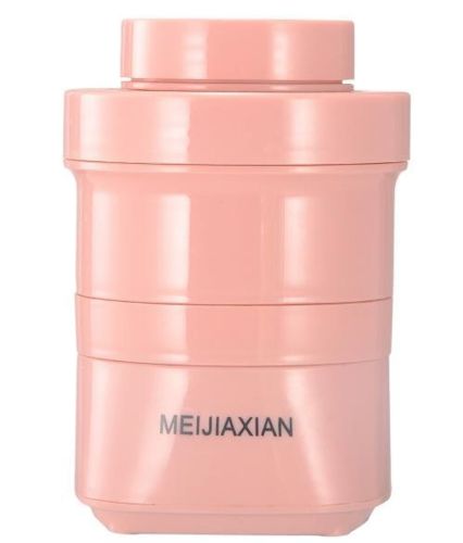 Складной силиконовый блендер Folding Juicer MeijiaxianJP-005 аккумуляторный для сока 500мл, Беспроводная USB соковыжималка для смешивания смузи JP005