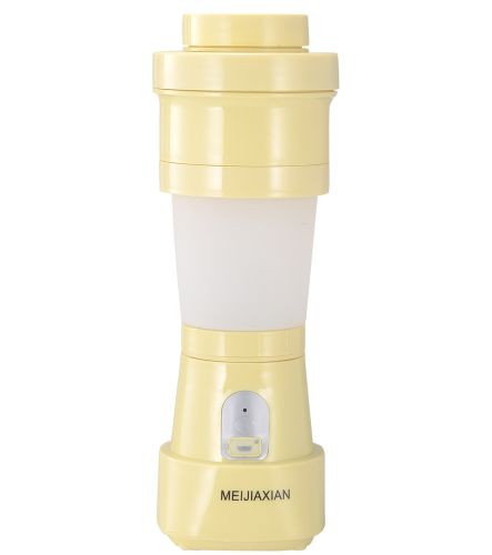 Складной силиконовый блендер Folding Juicer MeijiaxianJP-005 аккумуляторный для сока 500мл, Беспроводная USB соковыжималка для смешивания смузи JP005