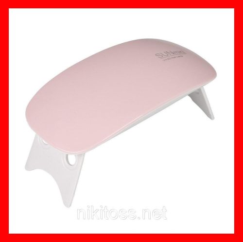 Лампа Beauty nail SUN mini 6W LED + UV від USB для сушіння нігтів працює від USB кабелю сушарка для нігтів УФ LED SUNmini для манікюру