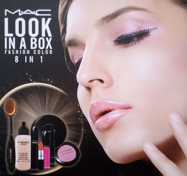 Косметичний набір Mac look 8 в 1 M808 набір косметики подарунковій коробці