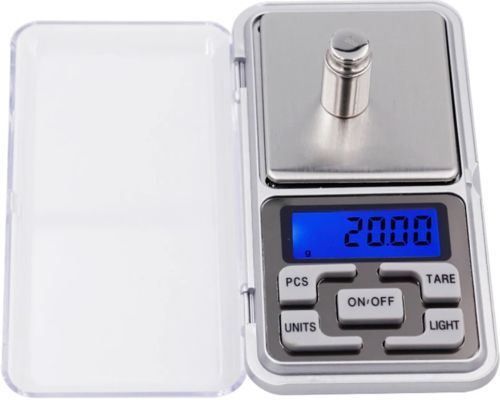 Кишенькові ювелірні електронні 0,01-100 гр Domotec MS-1728C з LCD-дисплеєм, портативні компактні цифрові ваги з підсвічуванням 100гр